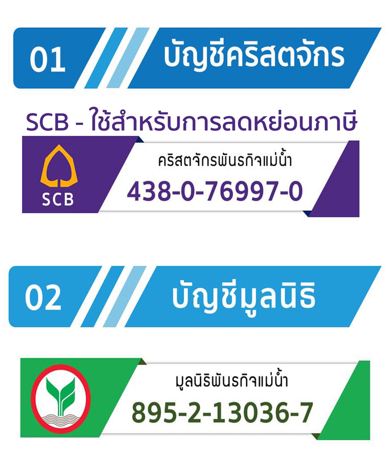 บัญชีคริสตจักรเพื่อการถวาย